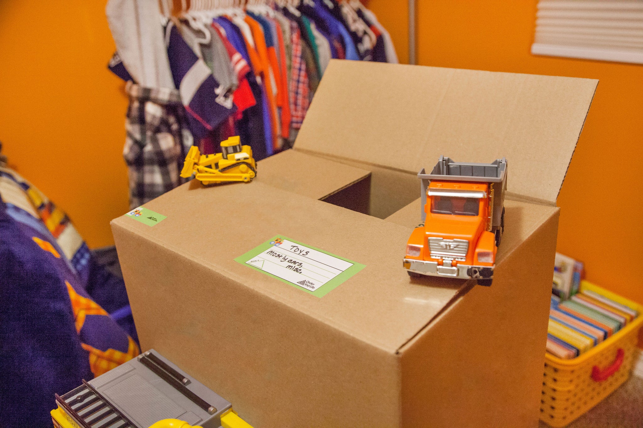 Child’s Room Moving Labels (Green)