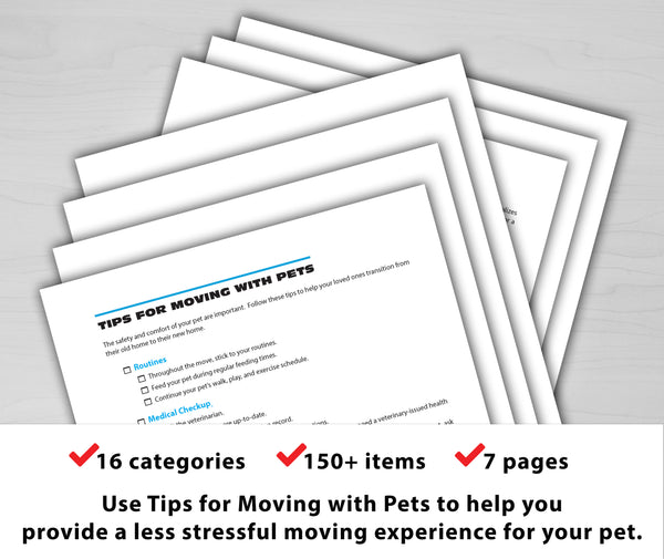 Tips for Moving with Pets